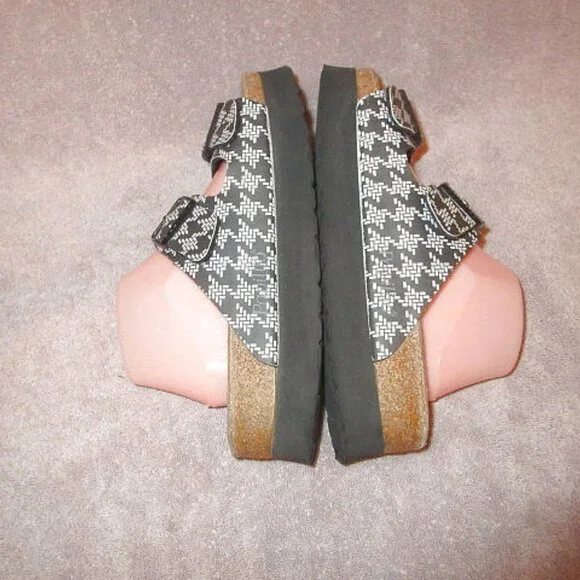 Birkenstock Arizona Papillio Slide Sandals Size 11 Vegan Leather Comfort Slip On - Picture 7 of 10